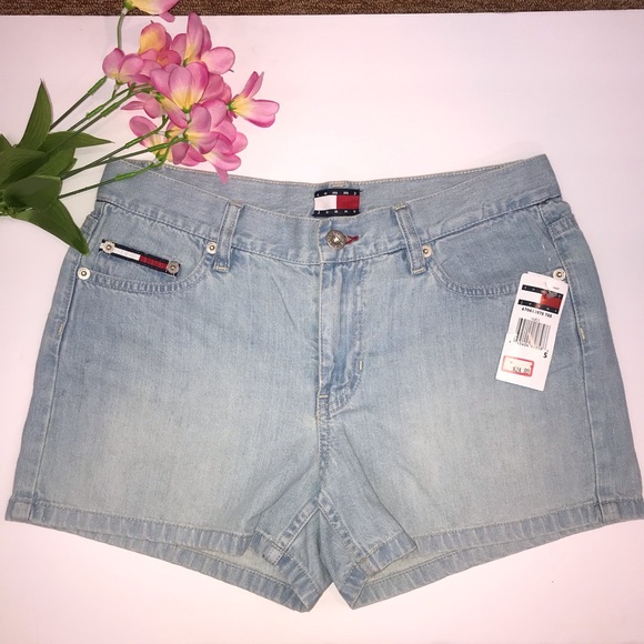 Vintage Tommy Hilfiger Jean shorts sz 5 NWT - Picture 4 of 7